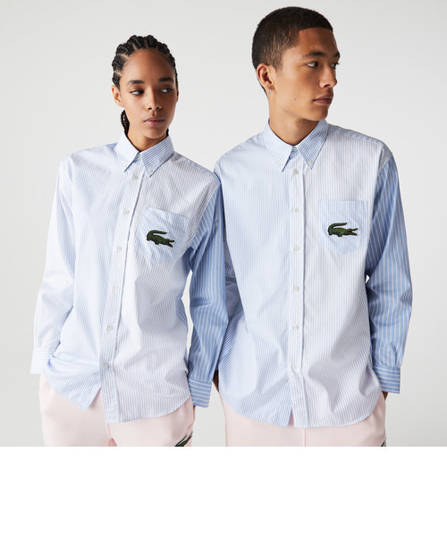 カラーブロックストライプシャツ | LACOSTE（ラコステ）の通販 - &mall