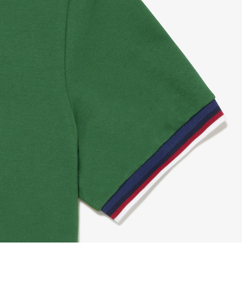 トリコロールリブニットポロシャツ | LACOSTE（ラコステ）の通販 - &mall