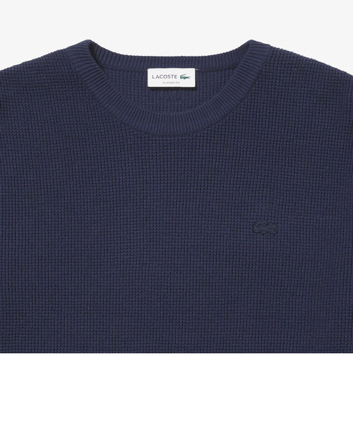 ワッフルニットロングスリーブTシャツ | LACOSTE（ラコステ）の通販