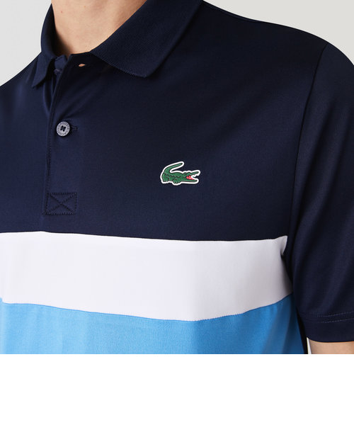 トリコロールカラーブロックゴルフポロシャツ | LACOSTE（ラコステ）の