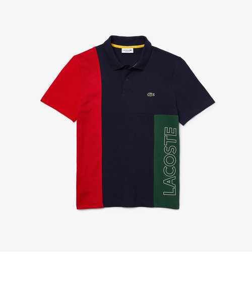 アシンメトリーカラーブロッキングポロシャツ | LACOSTE（ラコステ）の