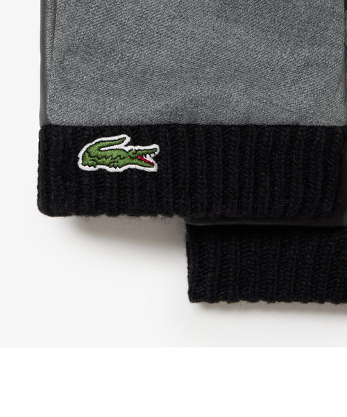 ツイルレザーコンビグローブ | LACOSTE（ラコステ）の通販 - &mall