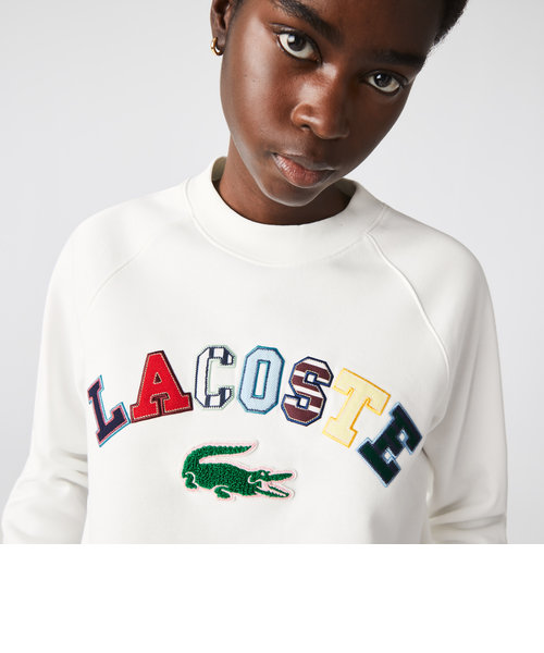 カレッジグラフィッククルーネックシャツ | LACOSTE（ラコステ）の通販