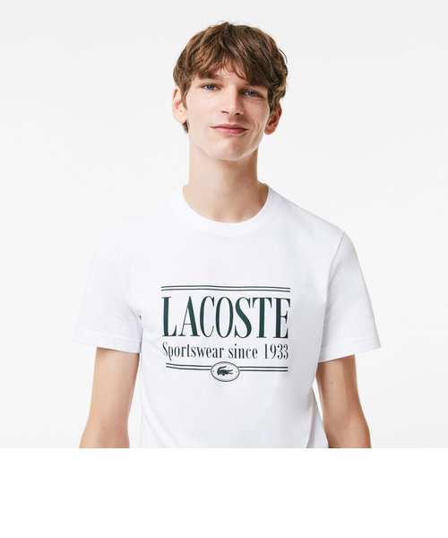 EC限定】ラコステタイポグラフィTシャツ | LACOSTE（ラコステ）の通販