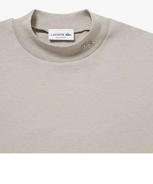 5分袖モックネックサマーニットTシャツ | LACOSTE（ラコステ）の通販