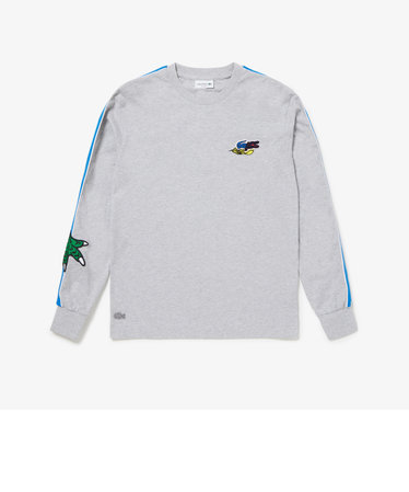 コミックグラフィックジャカードテーピングTシャツ | LACOSTE