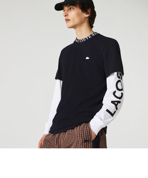 ウルトラライトピケロゴネックTシャツ | LACOSTE（ラコステ）の通販