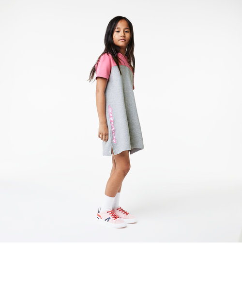 GIRLS グラフィックプリントフーディードレス | LACOSTE（ラコステ）の