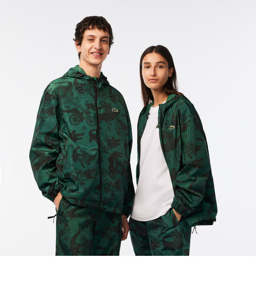 Lacoste x Netflix』 総柄ジップアップジャケット | LACOSTE（ラコステ