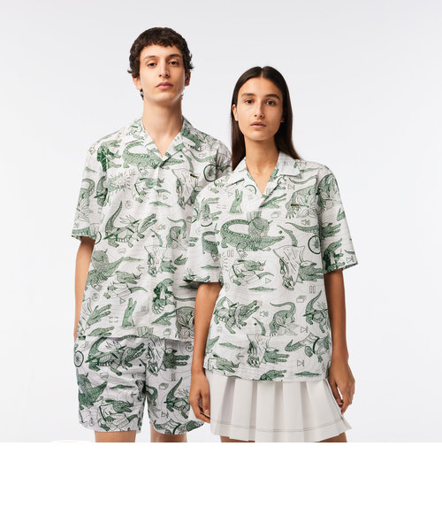 Lacoste x Netflix』 ハワイアンシャツ | LACOSTE（ラコステ）の通販