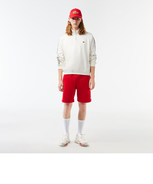 スリーブテーピングハーフジップスタンドカラースウェット | LACOSTE