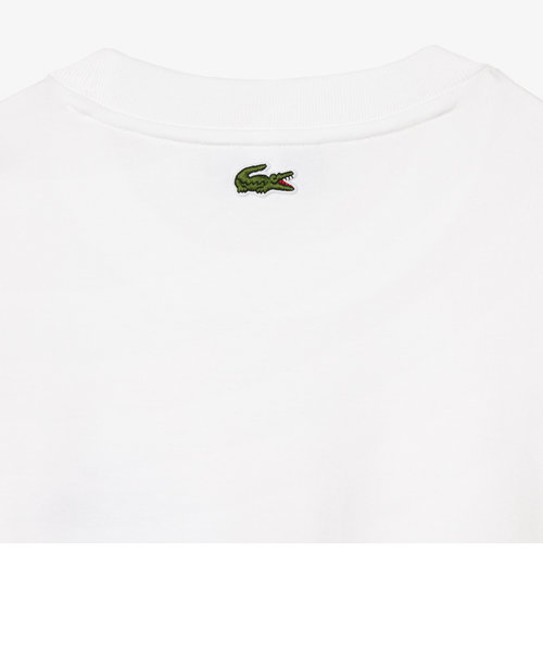 タイムラインクロックプリントクルーネックTシャツ | LACOSTE