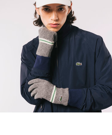 ツイルレザーコンビグローブ | LACOSTE（ラコステ）の通販 - &mall