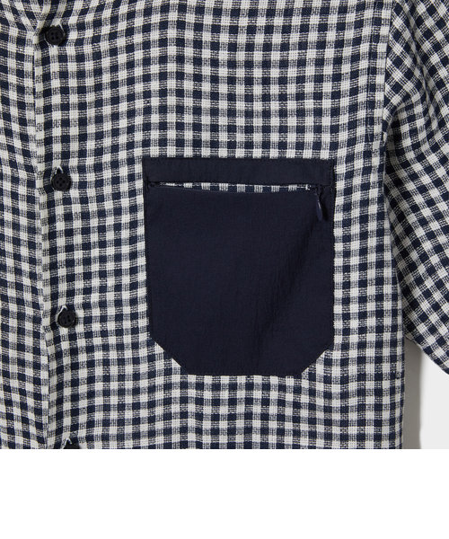 吸水速乾 チェックポケット 半袖シャツ | AIGLE（エーグル）の通販 - &mall