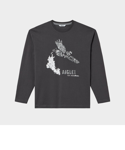 【AIGLE for more trees】 チャリティ グラフィック 長袖Ｔシャツ #4