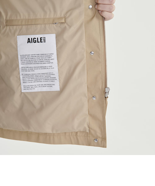 透湿防水 ベルテッドトレンチコート | AIGLE（エーグル）の通販 - &mall