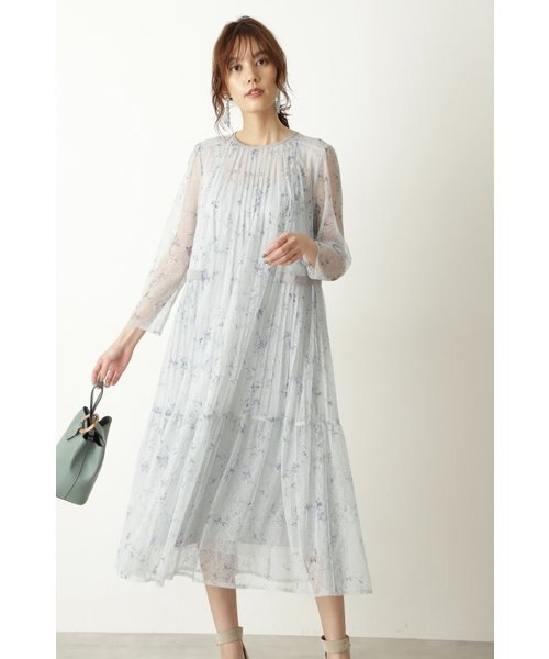 チュールレースフラワーワンピース Jill Stuart シ ルスチュアート の通販 Mall