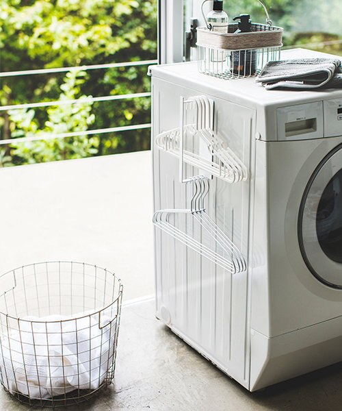 Tower タワー マグネット洗濯ハンガー収納ラックｓ Wh Timeless Comfort タイムレスコンフォート の通販 Mall