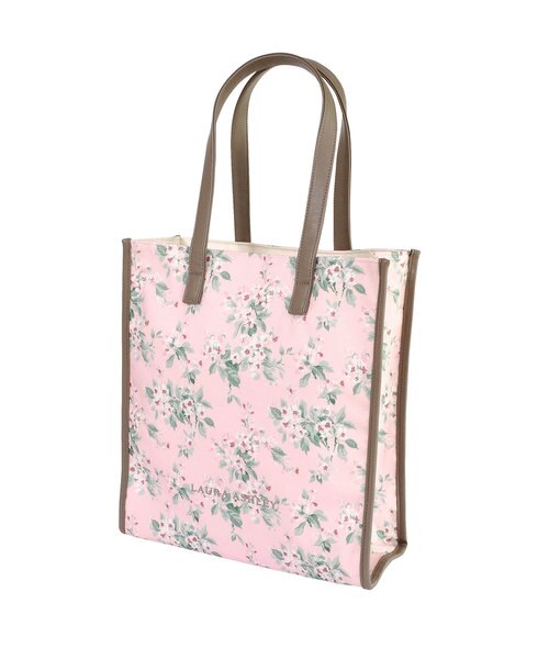 Laura Ashley ローラアシュレイ Tote M Apple Blossom Pink トートバッグ Timeless Comfort タイムレスコンフォート の通販 Mall