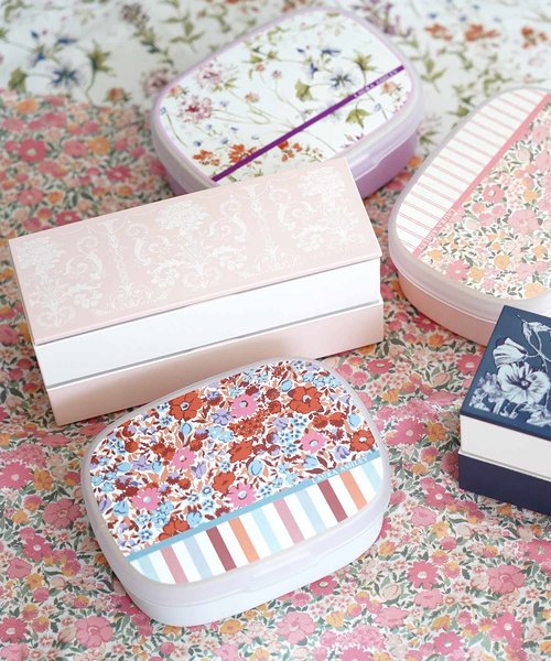 LAURA ASHLEY（ローラアシュレイ) LUNCH BOX LOVESTON PINK ランチ