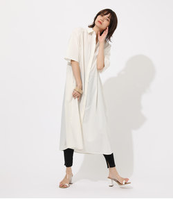 FLARE LONG SHIRTS ONE PIECE