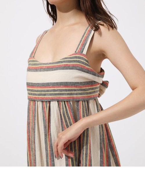 BACK RIBBON TIERED ONEPIECE | AZUL by moussy（アズールバイマウジー ...
