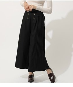 SIDE PLEATS TRENCH PANTS