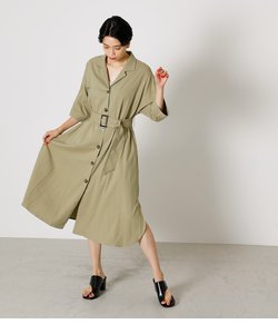 TRENCH LONG SHIRT GOWN