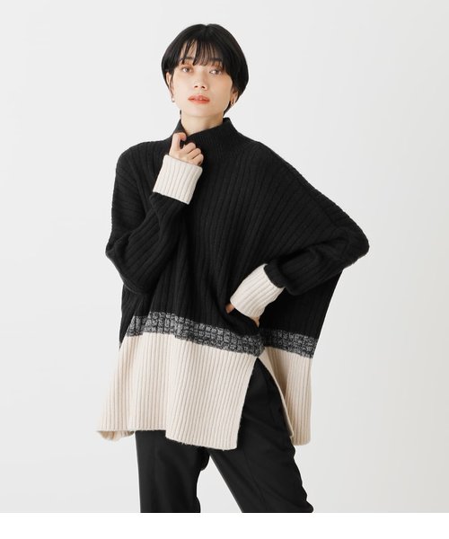 COMBINATION LOOSE KNIT