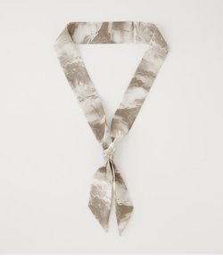 MARBLE SCARF NECKLACE