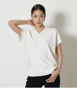 LOOSE PANEL KNIT TOPS
