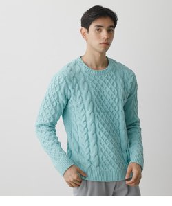 CHENILLE CABLE PULLOVER