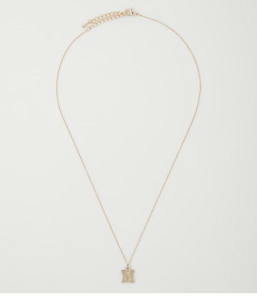 INITIAL GOLD NECKLACE