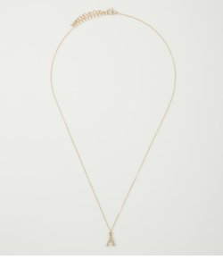 INITIAL GOLD NECKLACE