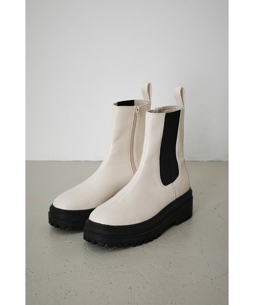 TRACK SOLE SIDE GORE BOOTS | AZUL by moussy（アズールバイマウジー