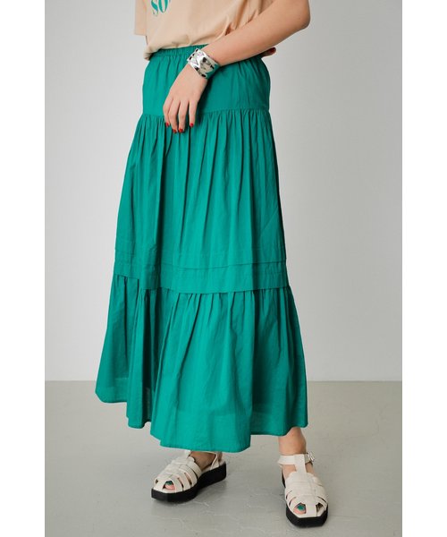 【BLUE BOHEME/ブルー ボヘム】Cotton Tiered Skirt39appartement