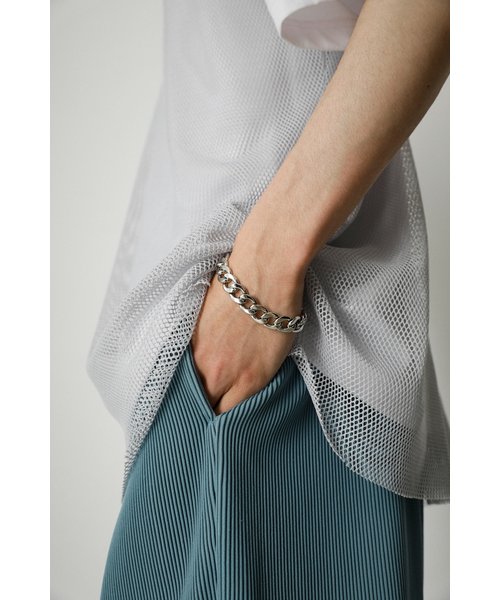 FLAT LINK CHAIN BRACELET | AZUL by moussy（アズールバイマウジー