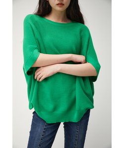 CACHECOEUR SLEEVE LOOSE KNIT