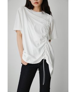 DRAWSTRING HALF SLEEVE TEE