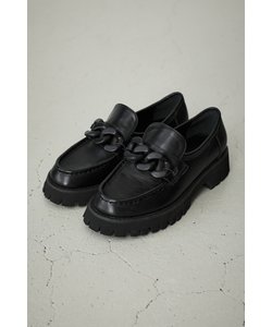 CHUNKY CHAIN LOAFERS