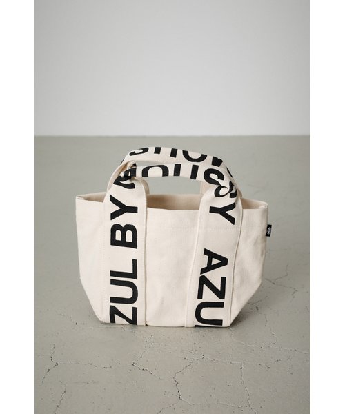 AZUL LOGO CANVAS TOTE BAG | AZUL by moussy（アズールバイマウジー ...