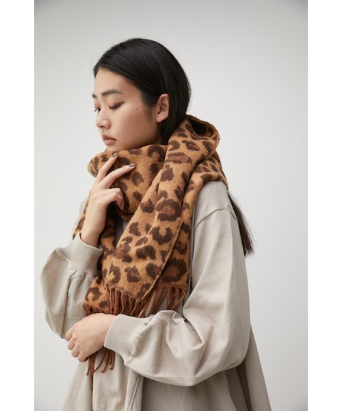 BIG LEOPARD STOLE | AZUL by moussy（アズールバイマウジー）の通販