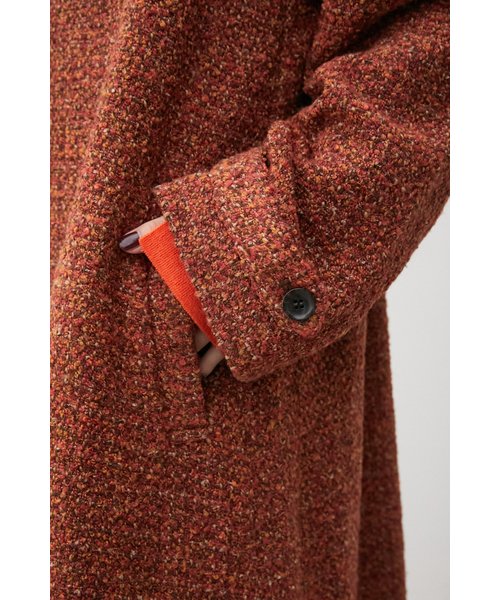 A LINE TWEED COAT AZUL by moussy（アズールバイマウジー）の通販 mall