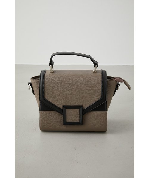 BLACK BUCKLE BAG