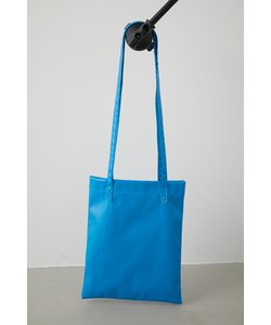 FAUX LEATHER TOTE BAG