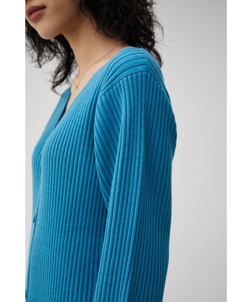 MERMAID V／N KNIT ONEPIECE | AZUL by moussy（アズールバイマウジー