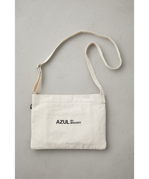 AZUL LOGO CANVAS SHOULDER BAG AZUL by moussy（アズールバイマウジー）の通販 mall