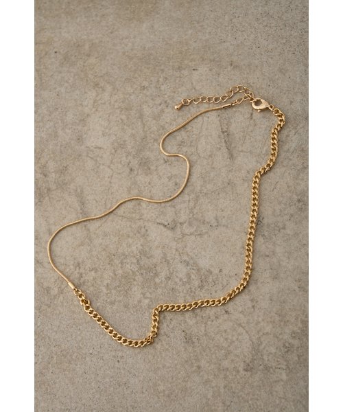 MIXED CHAIN NECKLACE