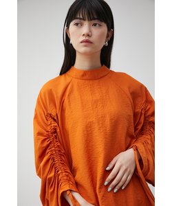 SHIRRING SLEEVE BLOUSE