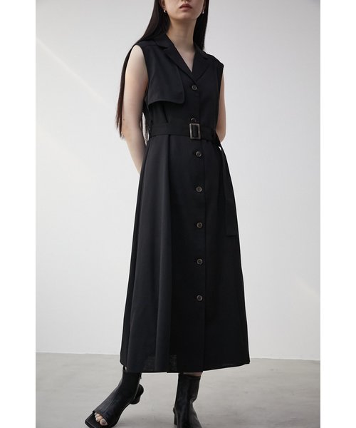 SINGLE FLAP GILET ONEPIECE | AZUL by moussy（アズールバイマウジー